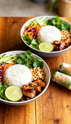 Vietnamesisches Rice Bowl Menü für 2 Personen