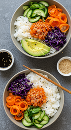 Vietnamesisches Rice Bowl Menü für 2 Personen