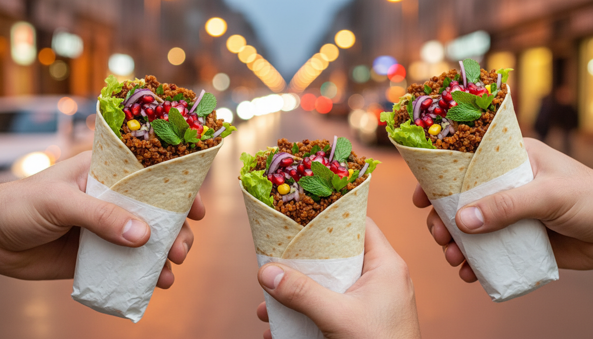 Cigköfte Wrap Menü für 2 Personen