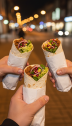 Cigköfte Wrap Menü für 2 Personen