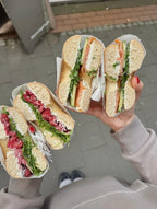 Bagel &amp; Smoothie für 2 Personen