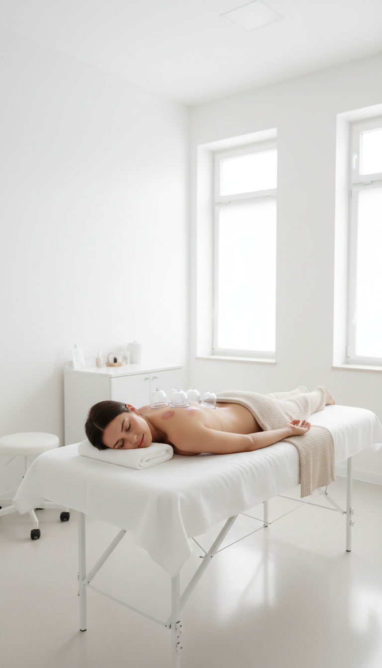 Tuina Massage oder Schröpfen