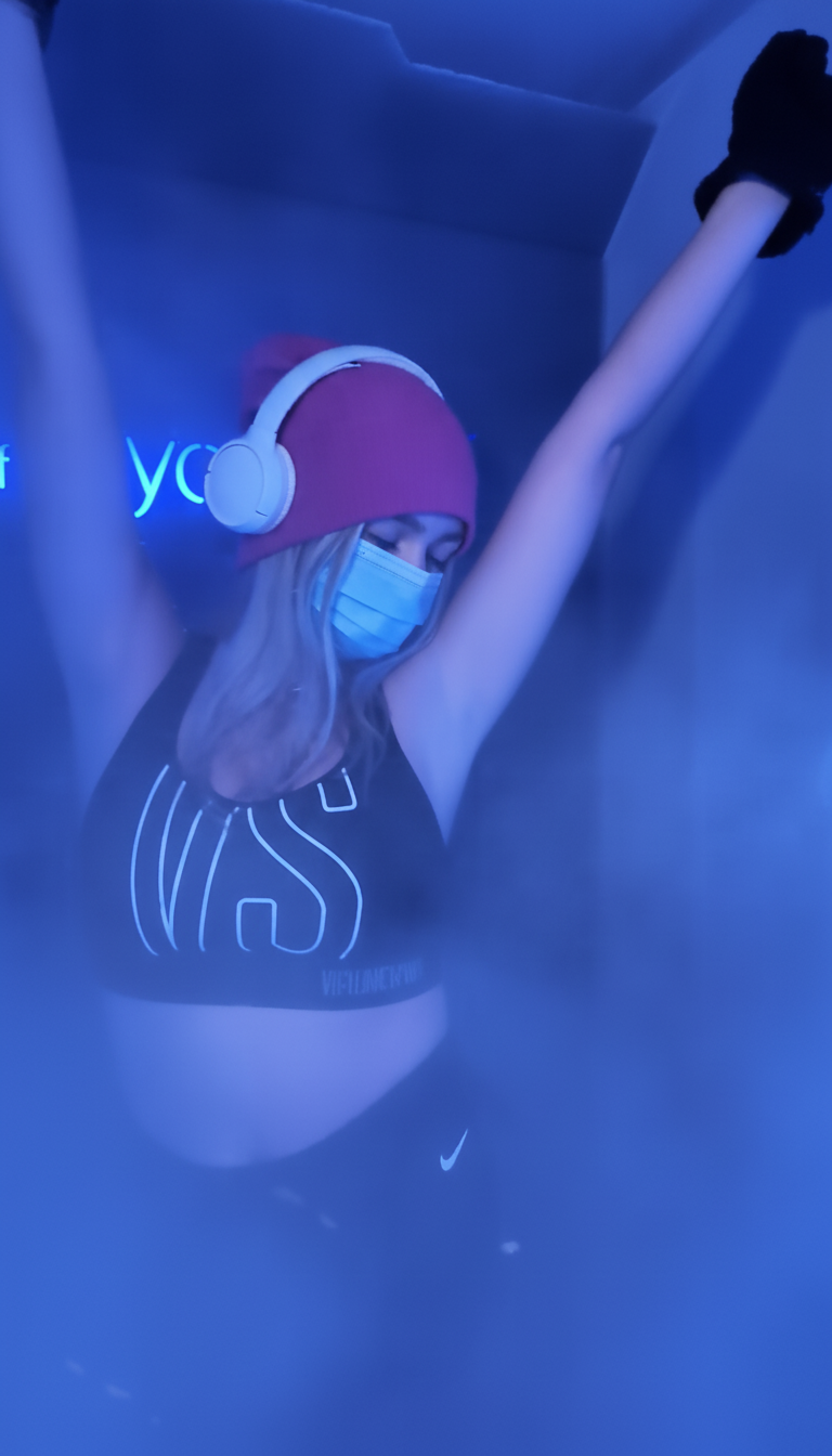 Kryotherapie bei -85°C oder -110°C