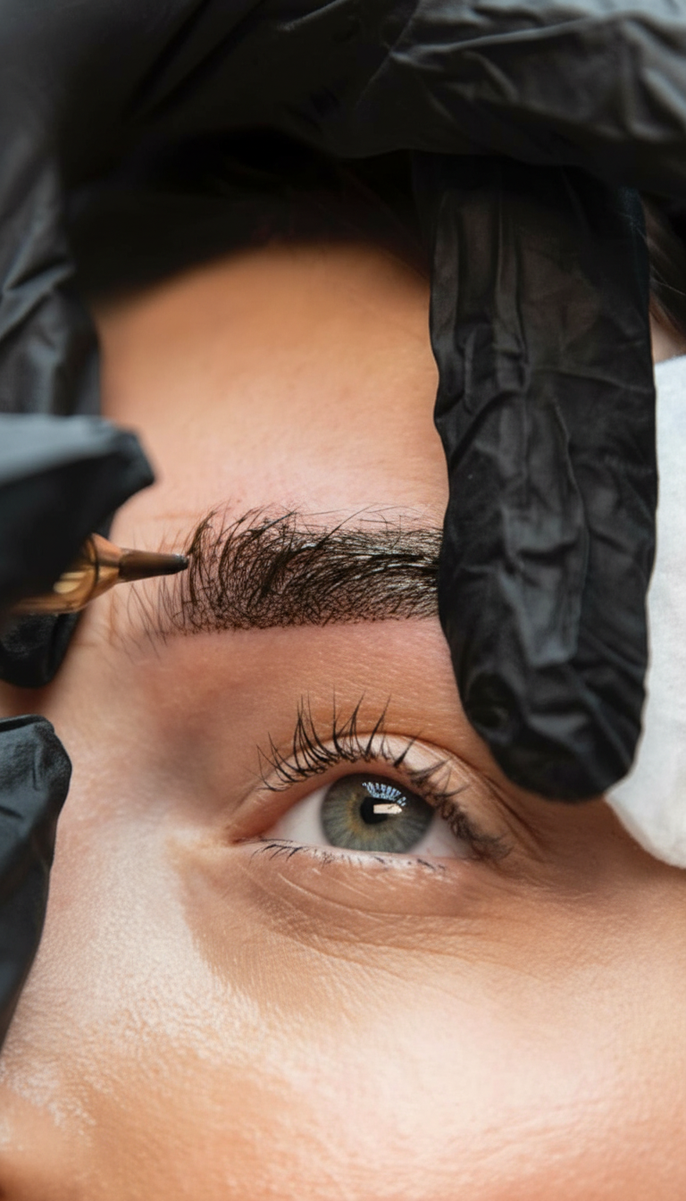 Wimpern- &amp; Augenbrauenlifting