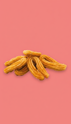 Churros Dessert bei The Burgerz in Oberhausen frisch frittiert und knusprig.