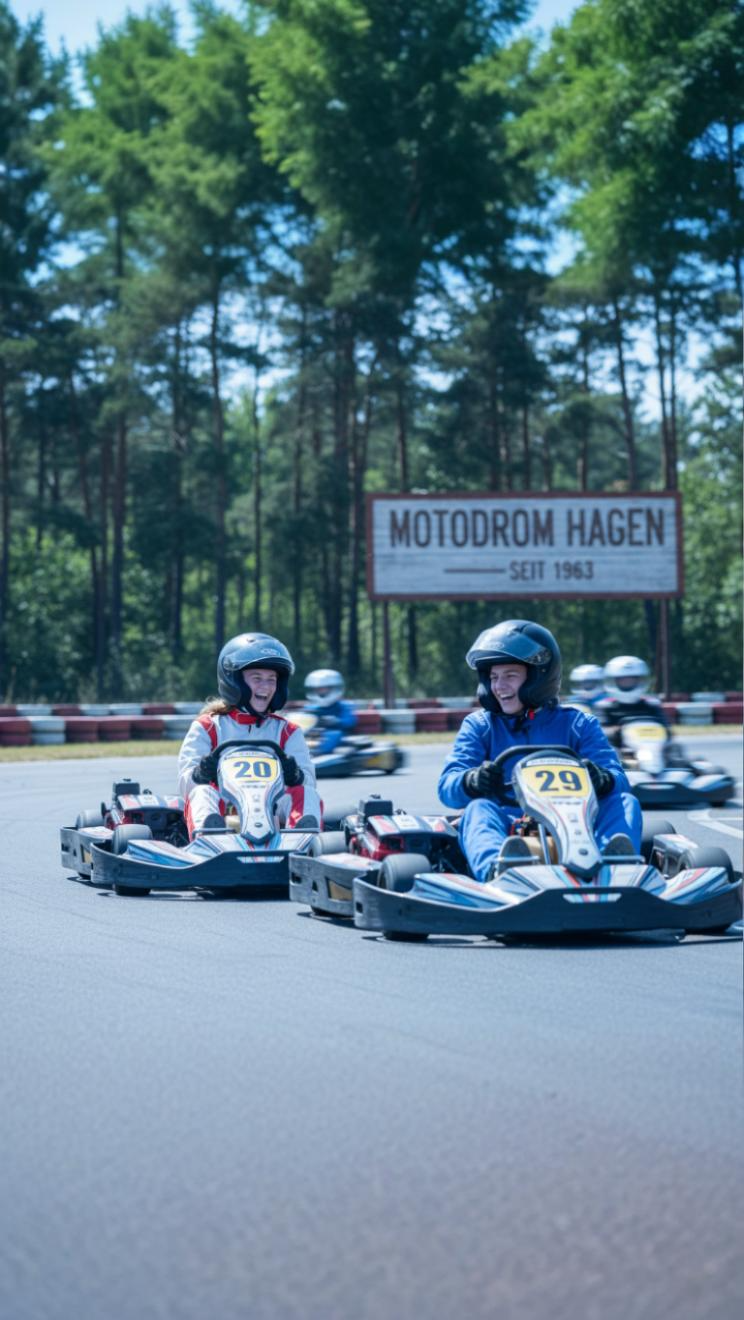 Kart fahren ab 12 Jahren
