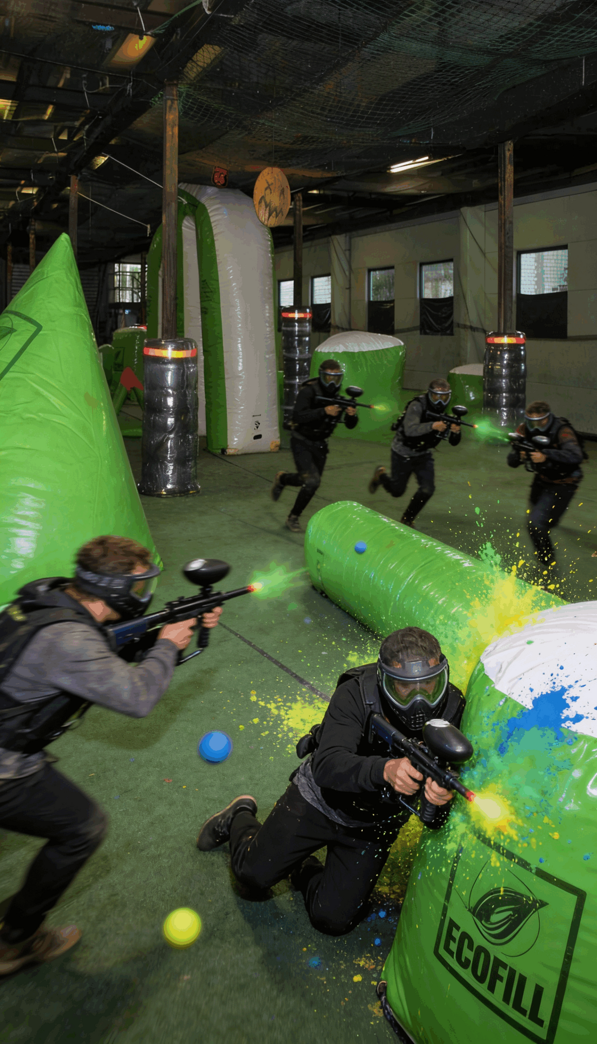 2 Stunden Paintball