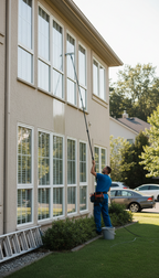 Fensterreinigung für 7 Fenster