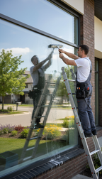 Fensterreinigung für 7 Fenster