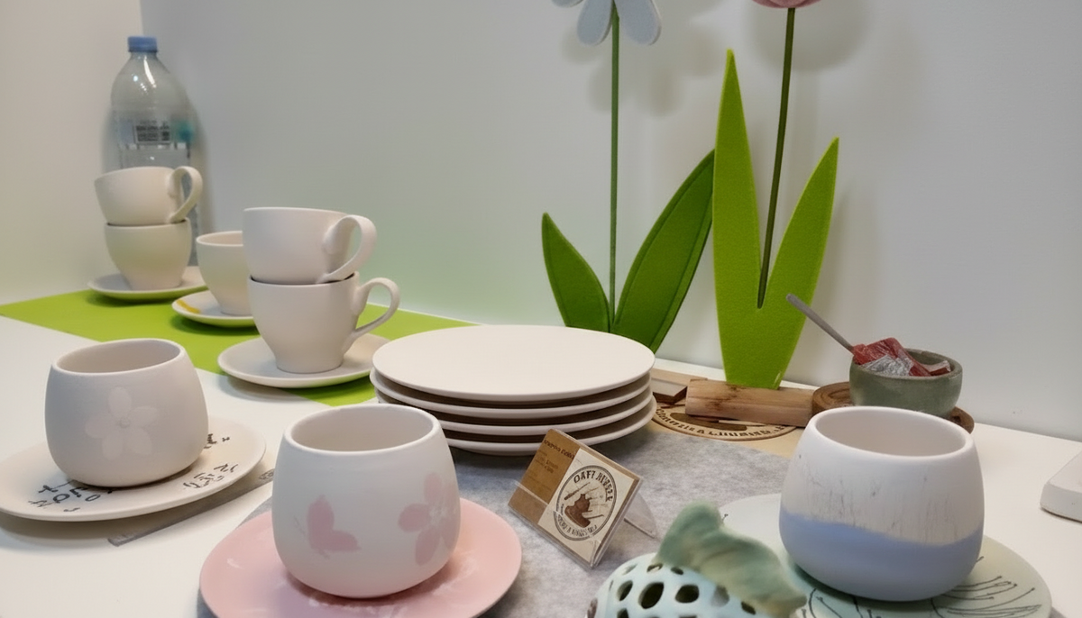 Keramik-Workshop Frühstücksset