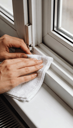Fensterreinigung für 10 Fenster