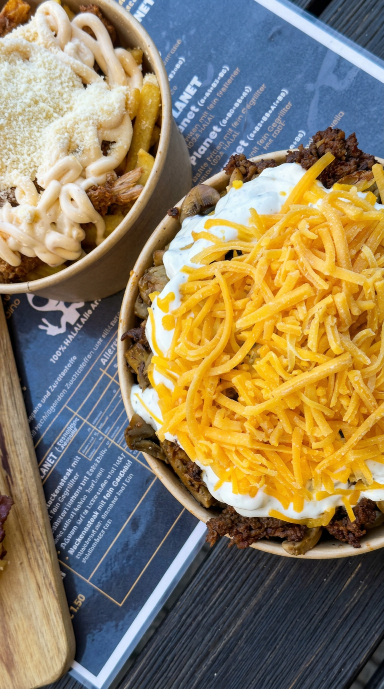 Pommes-Bowls &amp; Fingerfood Mix für 2 Personen