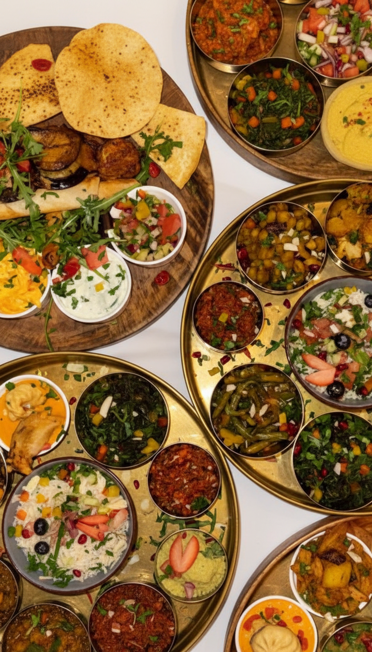 Nepalesische Tapas für bis zu 4 Personen