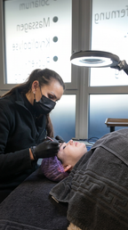 Microblading mit Nachbehandlung
