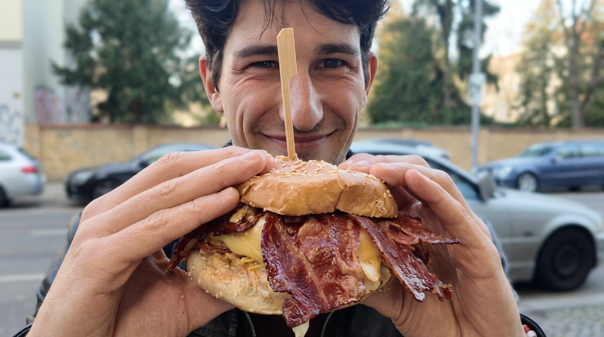 Burger &amp; Pommes für 2 Personen