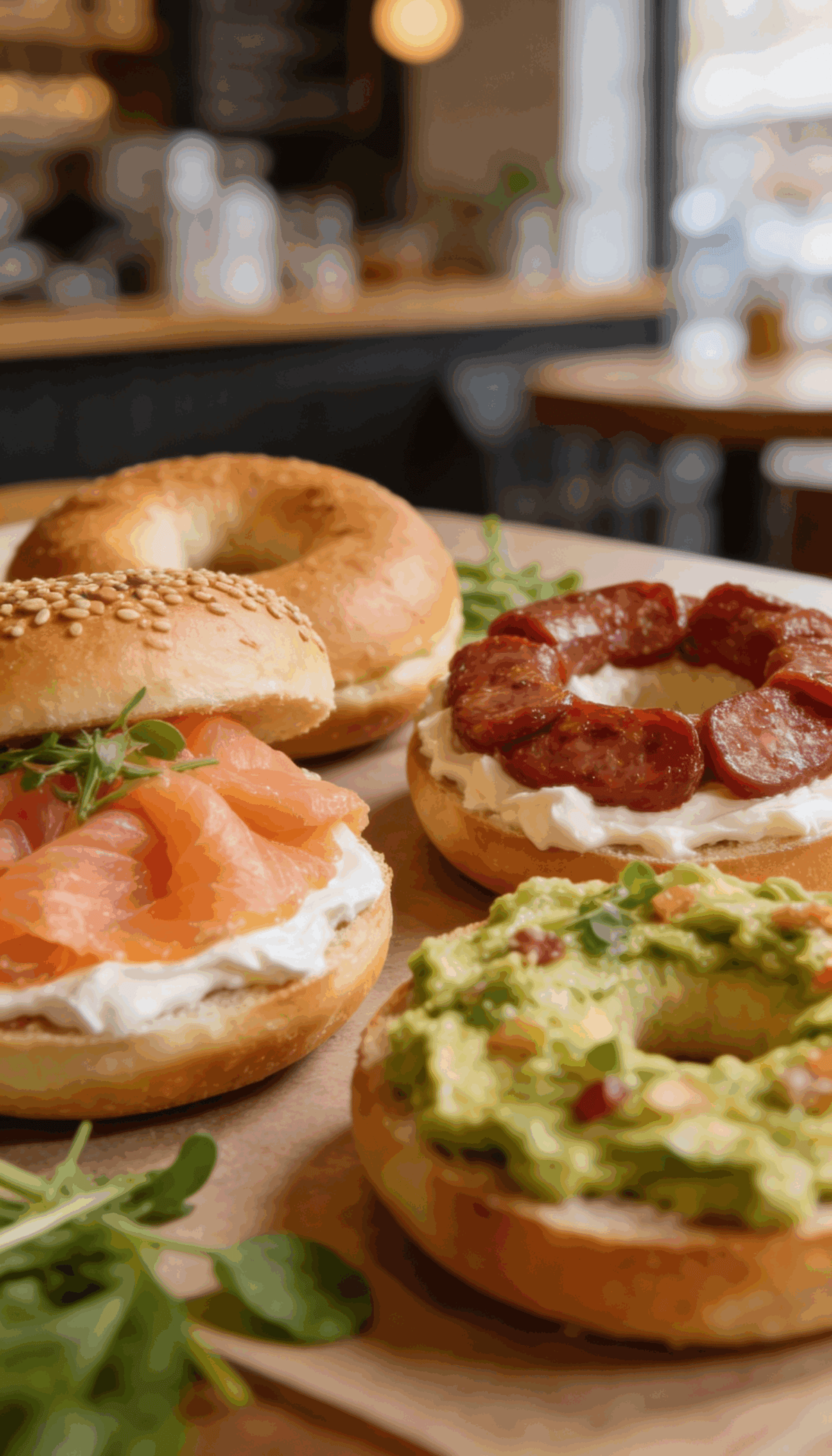 Bagel &amp; Iced Latte für 2 Personen