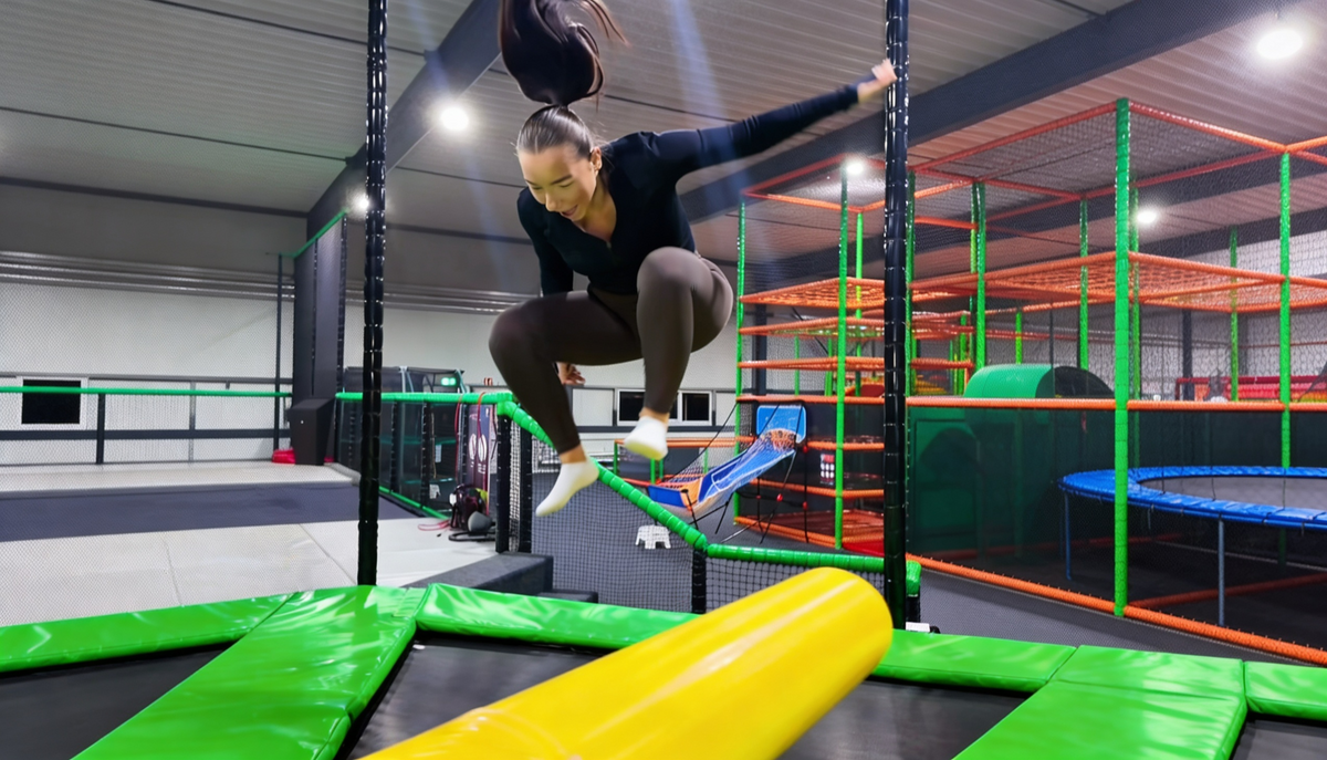 Jumparea und Ninja Parcours