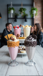 2 Milchshakes