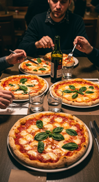 3-Gänge-Pizzamenü für 2 Personen