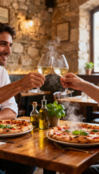 3-Gänge-Pizzamenü für 2 Personen