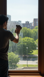 Fensterreinigung für 10 Fenster