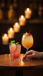 2 Cocktails nach Wahl