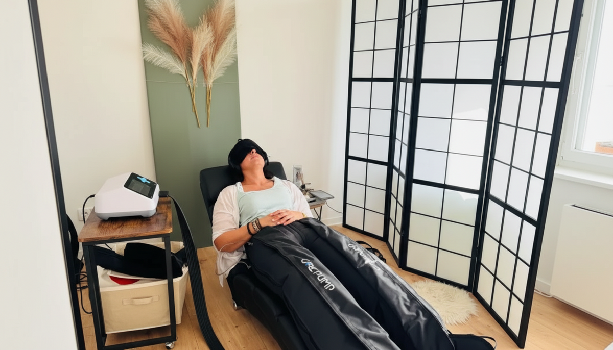 3 Lymphdrainage Behandlungen