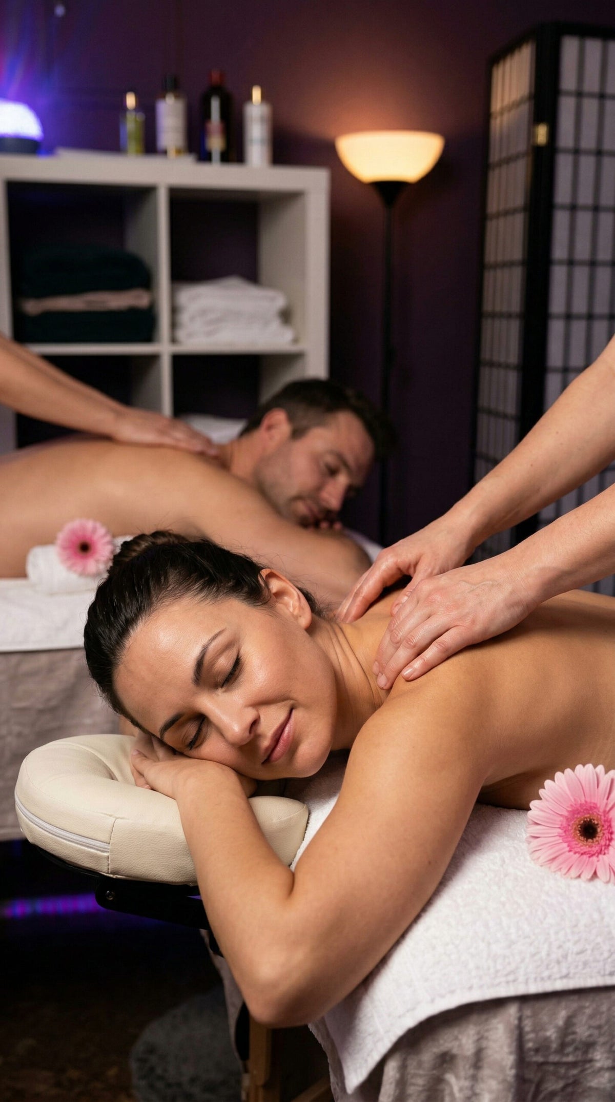 Massage für 2 Personen