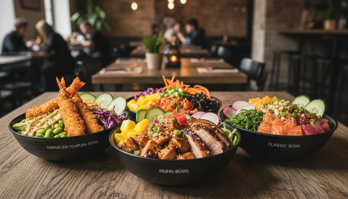 Pokebowls für 2 Personen