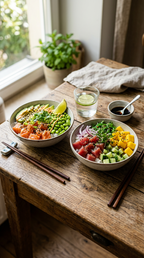 Pokebowls für 2 Personen