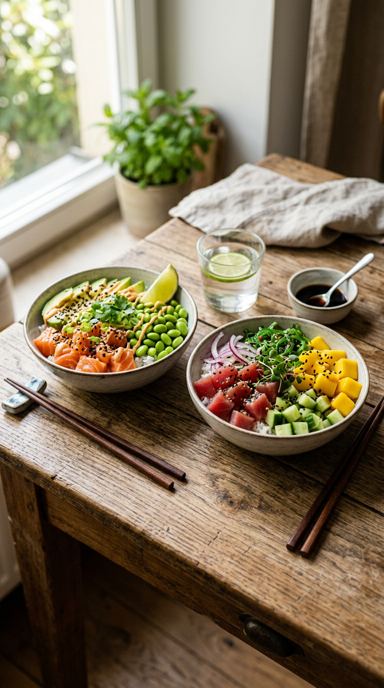 Pokebowls für 2 Personen