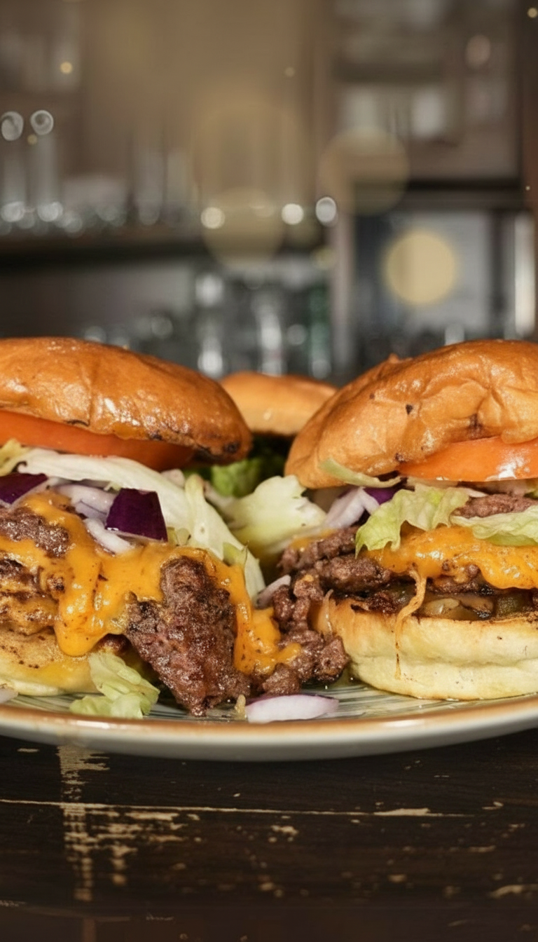 Bis zu 4 Premium Beef Cheeseburger