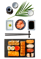 Bento Mix Box mit 64 Stück Sushi