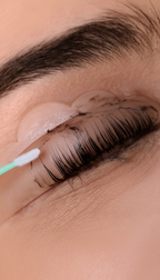 Wimpernverlängerung 1:1 Technik