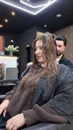 Balayage mit Glossing, Schnitt & Styling