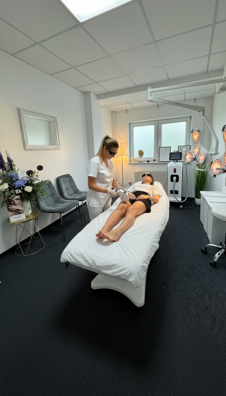Diodenlaser Behandlung