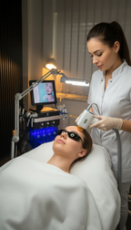 Diodenlaser Behandlung