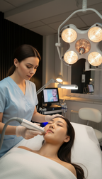 Diodenlaser Behandlung