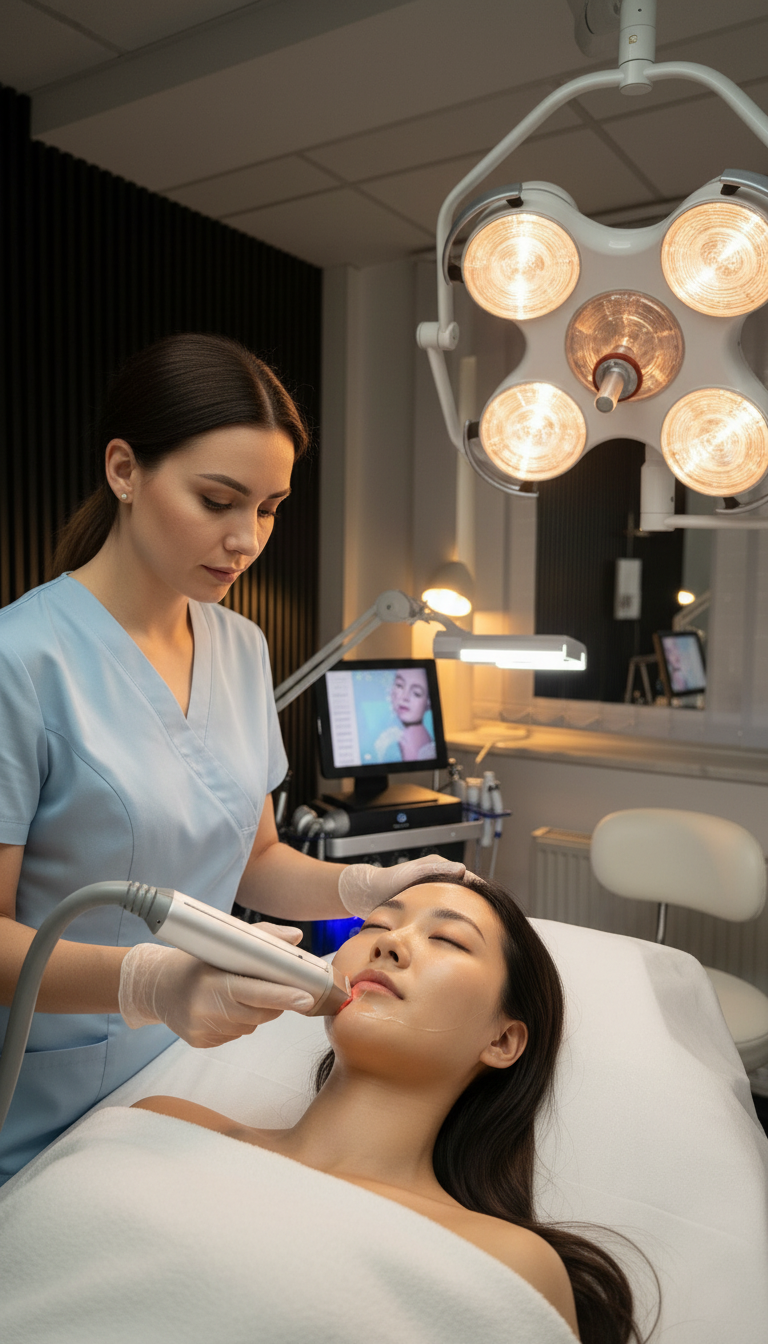 Diodenlaser Behandlung