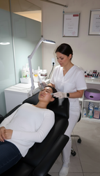 Microdermabrasion Behandlung