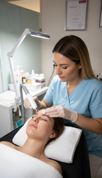 Microdermabrasion Behandlung
