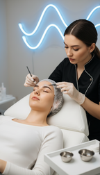 Augenbrauen Styling, Massage & Gesichtsbehandlung