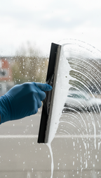 Fensterreinigung für 10 Fenster