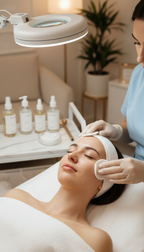 Microneedling Gesichtsbehandlung