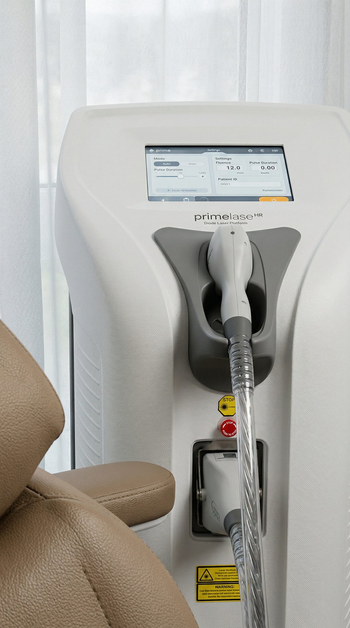 Diodenlaser Gerät für Haarentfernung bei AETHERA Medica in Dortmund