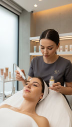 Kosmetisches Microneedling mit Lachs-DNA & Goldserum