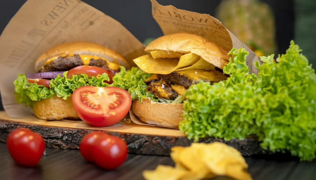 Burger Menü für 2 Personen