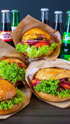 Burger Menü für 2 Personen