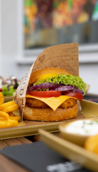 Burger Menü für 2 Personen
