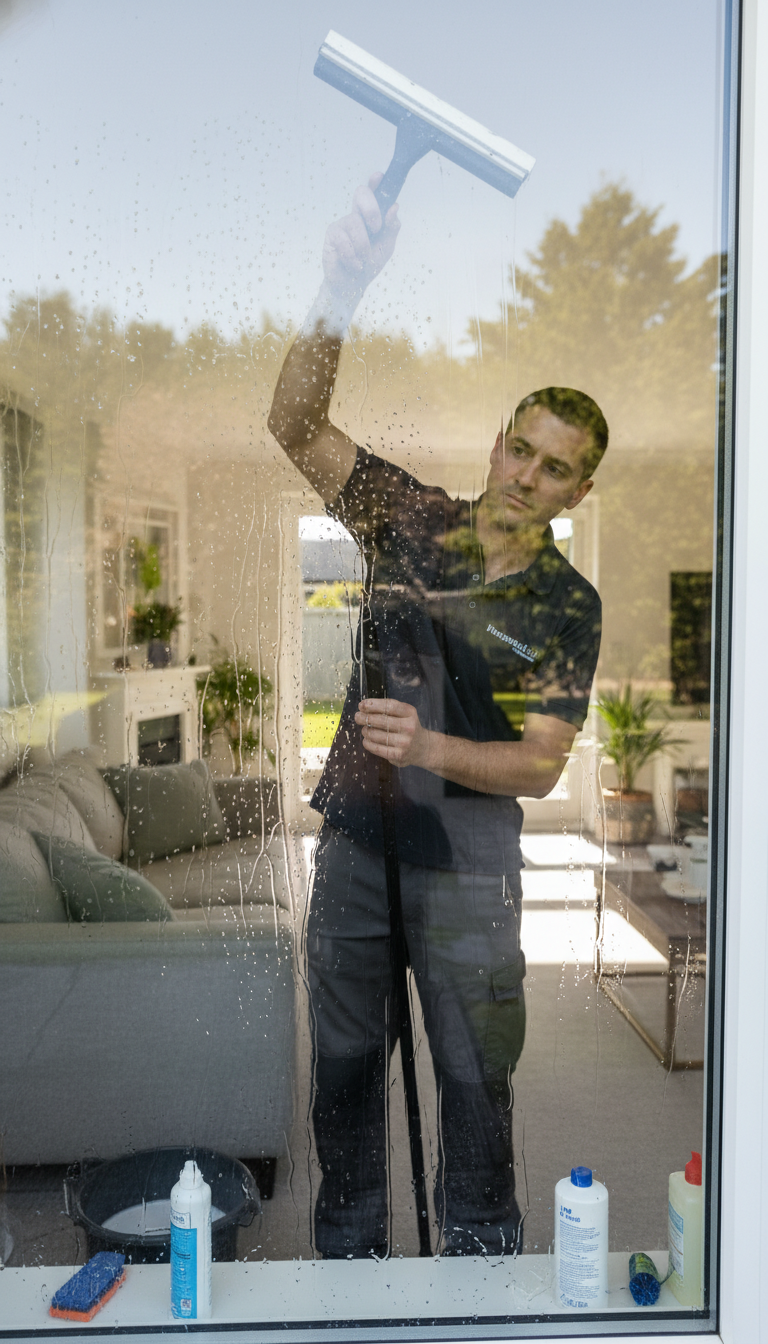 Fensterreinigung für 7 Fenster
